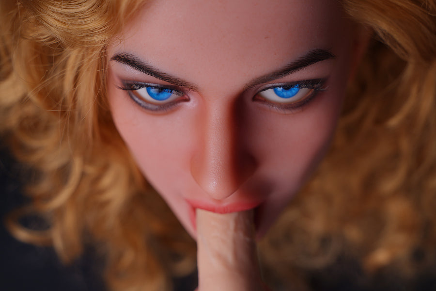 163cm/5ft4 I-Cup Silicone Head Sex Doll with #398 Head - - Movable Jaw