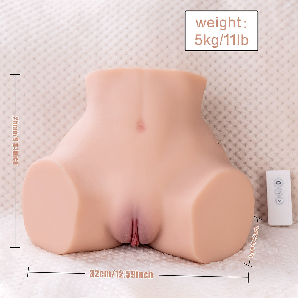 【Luona】5.4 kg Muschi Saugen + Gesäß Vibrieren Sexpuppe