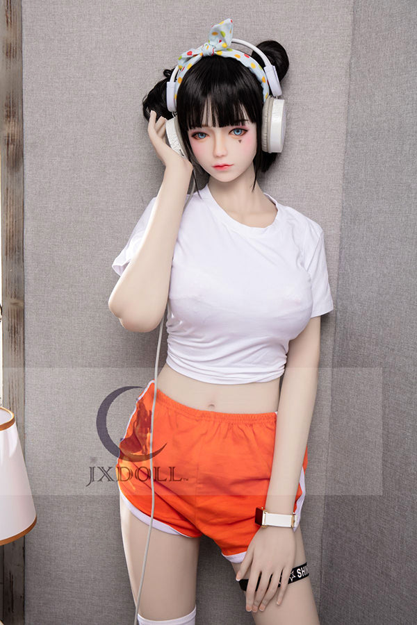 160cm/5ft3 D-cup Japanese Silicone Head Sex Doll - Yui