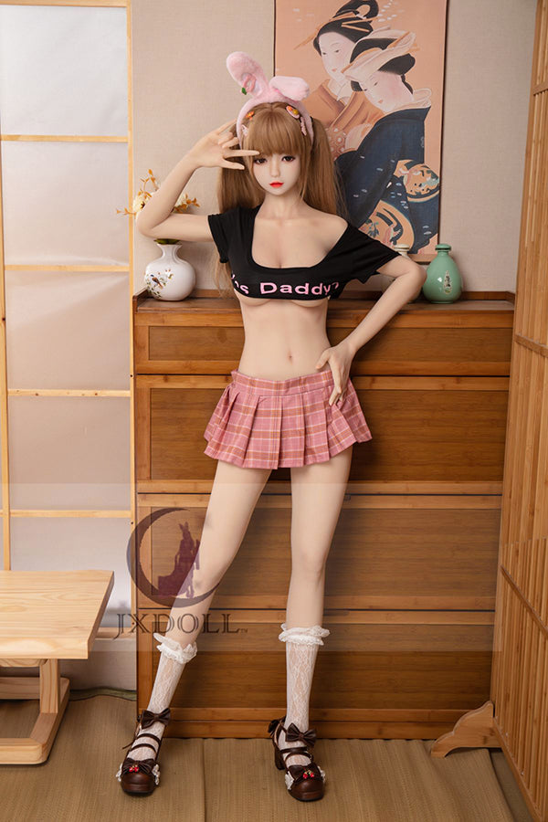 160cm/5ft3 D-cup Silicone Head Sex Doll - Anzu
