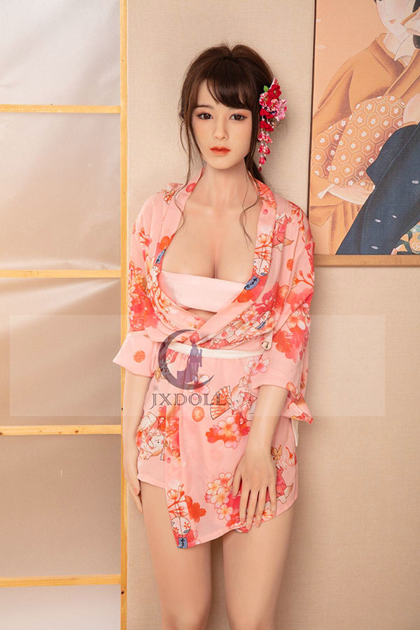 170cm/5ft7 D-cup Japanese Silicone Head Sex Doll - Ayami