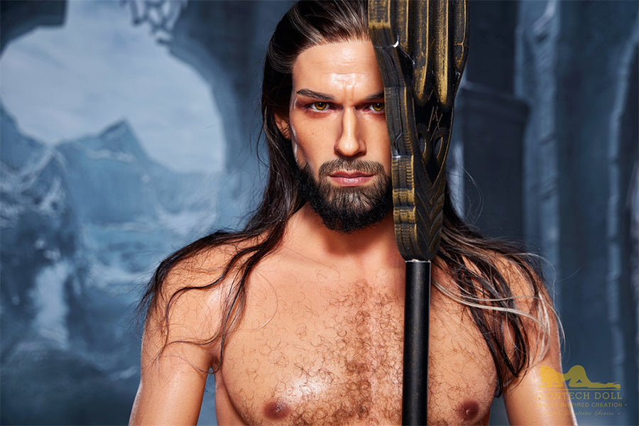 170cm/5ft7 Male Aqua man Realistic Silicone Sex Doll - M5 Thomas Tanned