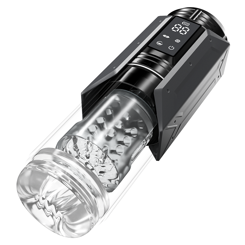 King - 100% Waterproof 4 IN 1 Automatic Masturbation Cup for Men