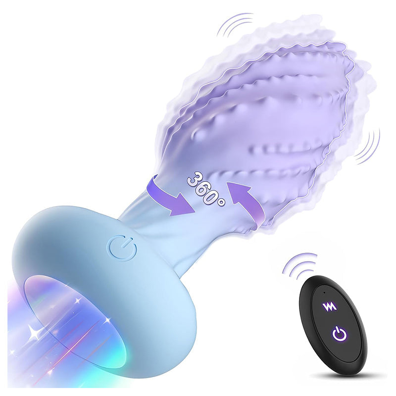 Little Monster - 360 rotating anal vibrator, 10 vibration frequencies BKC Little Monster - 360 rotating anal vibrator, 10 vibration frequencies BKC