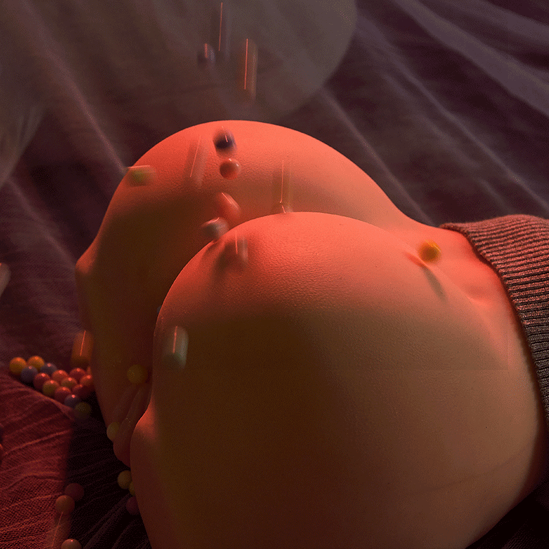 Lily: 3D-realistischer männlicher Masturbator Braune Farbe