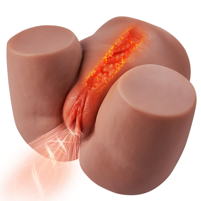 More Catchy - 12.79lbs Electric Upgrade Suck Squeeze Vibration Automatic Heating Realistic Butt