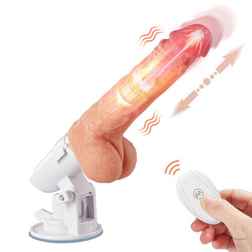dildo stoß Lovense Spinel: Stoß-Vibrator, weiß main image 1