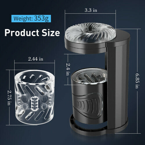 Acmejoy - Style Manual Thrusting & Squeezing Detachable Multifunctional Male Stroker