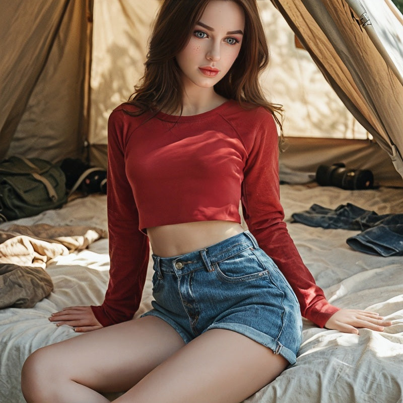 【Pre-sale till Dec 1】Elara - 62.5 In Enchanting Red-Haired Blue Eyes Muse Girl