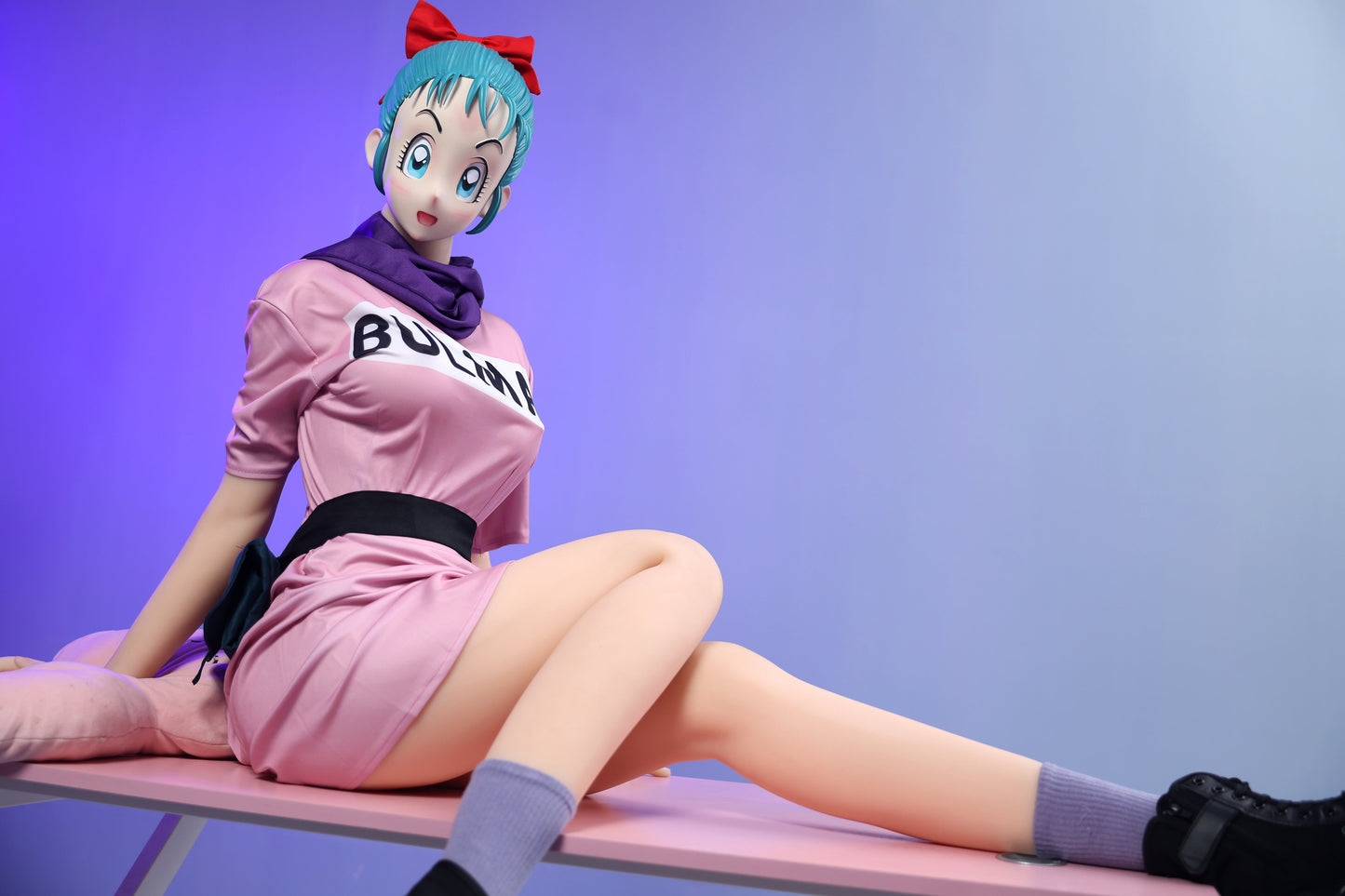 158cm/5ft2 D-cup Anime Dragon Ball Character Bulma TPE Sex Doll
