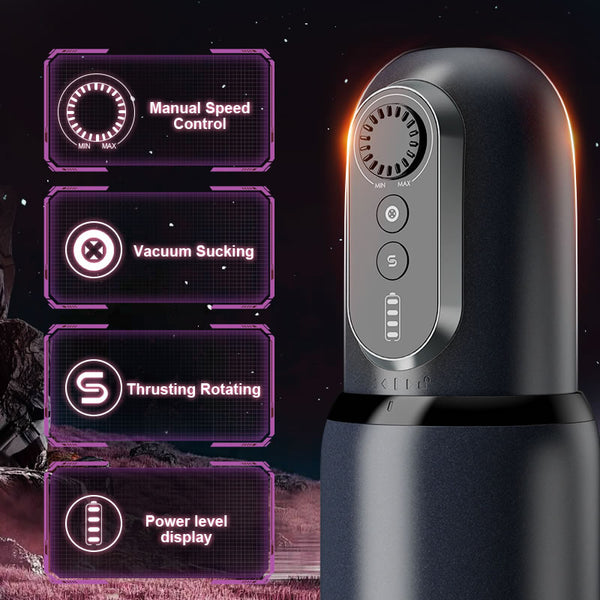 ARMOR - CVT Kontrolle Saugen Schieben Rotierende Erektion Hilfe Masturbator