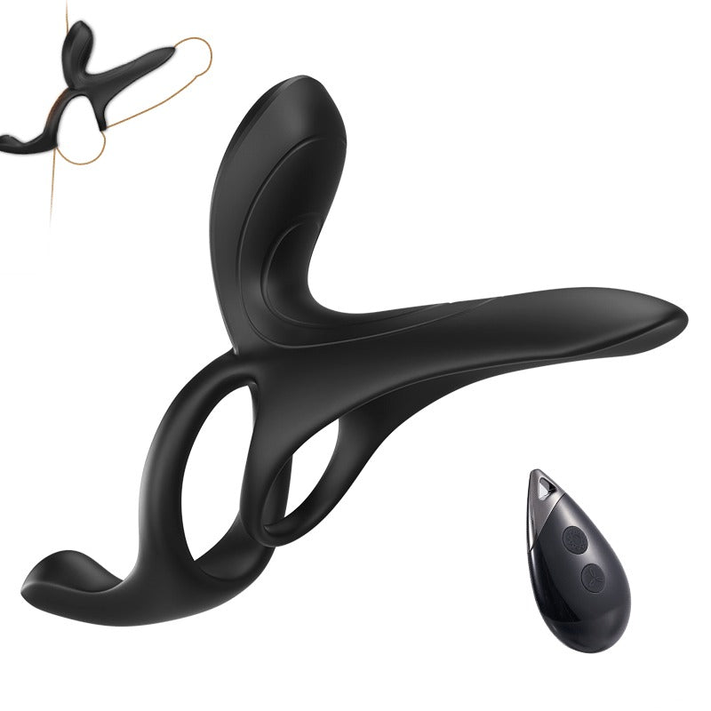 Sonic - Vibrating 3 in 1 Penis Ring BKC Sonic - Vibrating 3 in 1 Penis Ring BKC