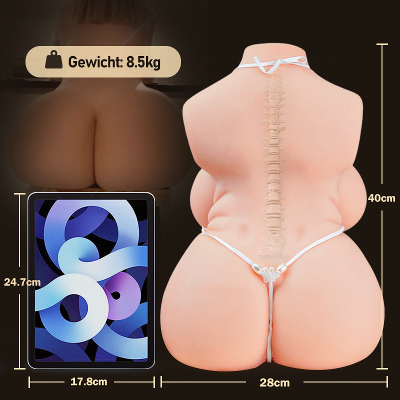 【NUE】Vierkanaliger kirschblütenförmiger Eingang, 1:1 Brust, Hüfte, umgekehrte Form, 8,5 kg