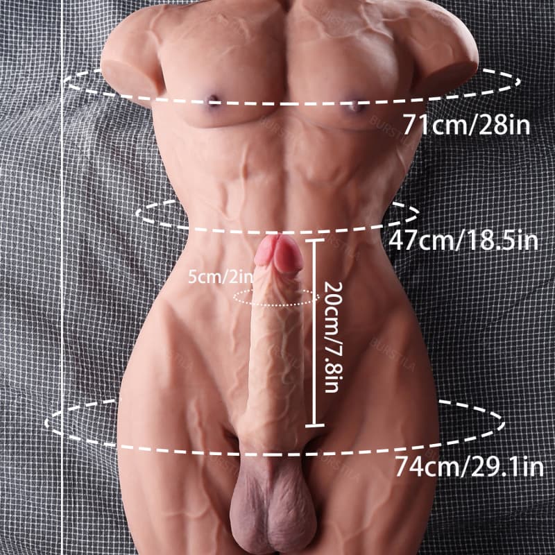 Bezaubernder männlicher Muskel Jake – perfekter großer Brust- und Bauchmuskel, braune Haut, Sexpartner