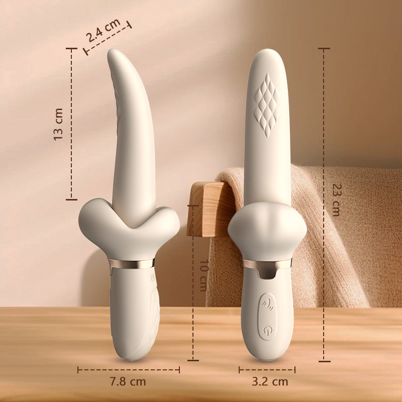 7 Arten von schwingenden und vibrierenden Fettzungenvibratoren, 360°-Schwingung zur Stimulation der Klitoris