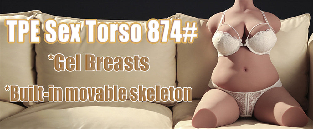 🔹CLM Classic🔹TPE Torso Sex Doll - #874 Black