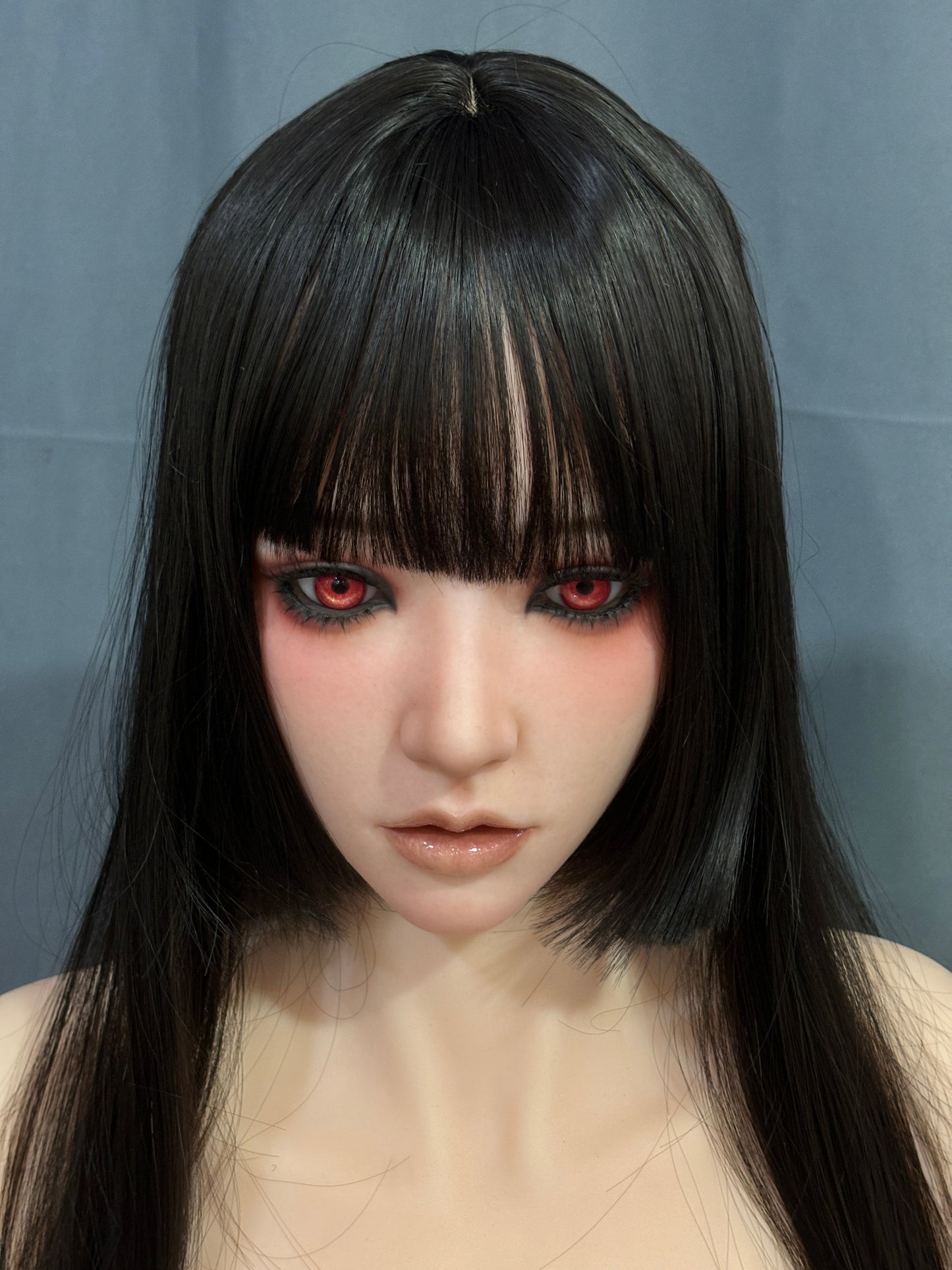 EU In Stock - 164cm/5ft5 H-Cup Silicone Head Chinese Sex Doll SG6 Natural
