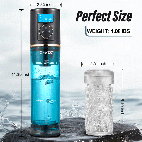 Acmejoy - Markham Hydrotherapie-Wasservortex 6 Votex-Modus-Penispumpe