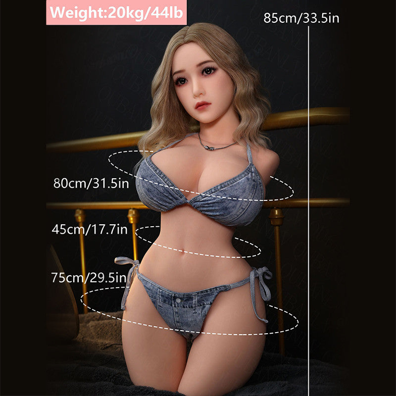 Freja Dream Goddess – Grosse brosse, sexe oral et vaginal facile, élégante, douce poupée sexuelle, 22 kg