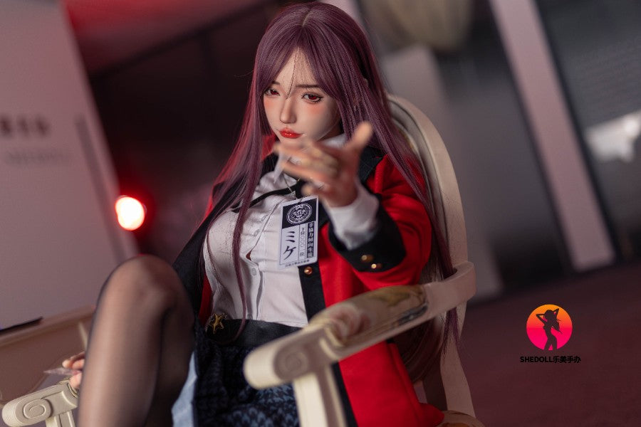 158cm/5ft C-cup Silicone Head Cosplay Love Doll - Chulin