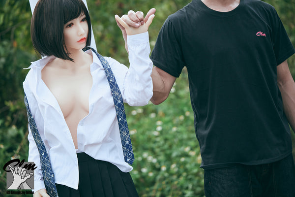 🔹CLM Classic🔹158cm/5ft2 B-Cup Korean Fukada(Uniform) Yellow Skin Sex Doll