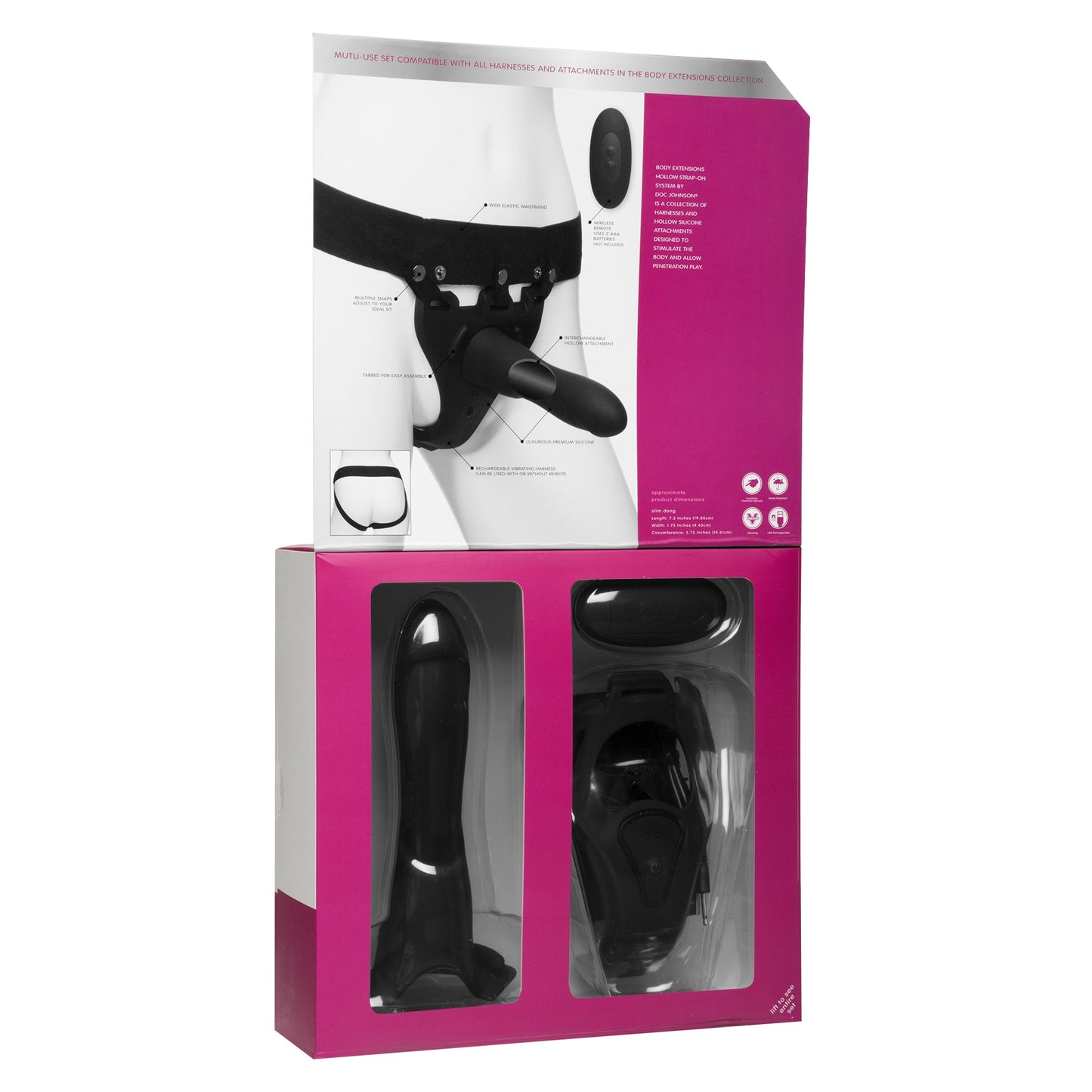 Ensemble de sangles vibrantes Be In Charge