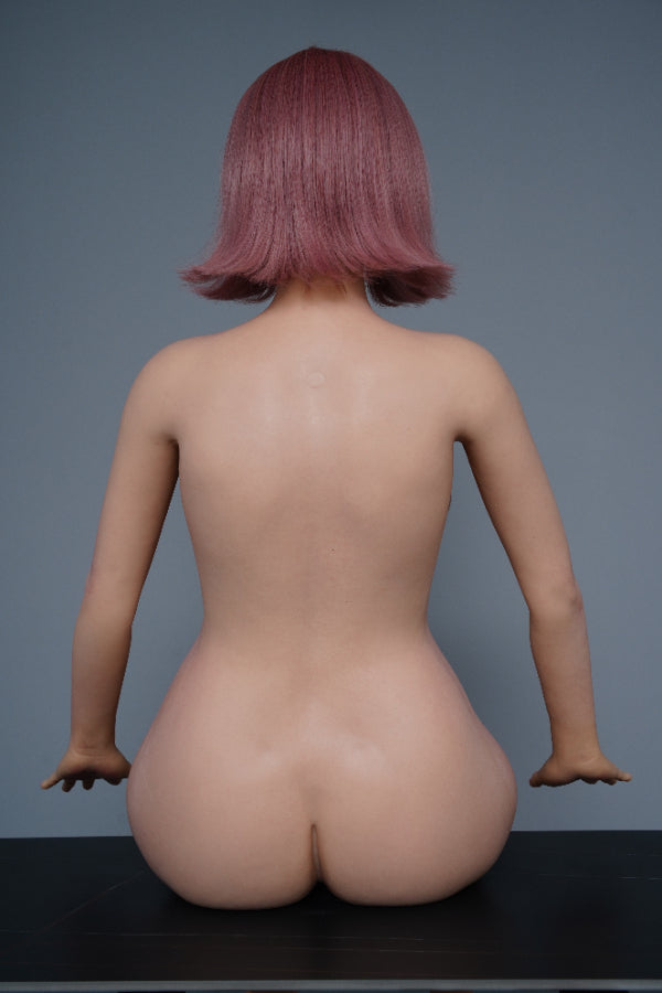 168cm/5ft6 D-cup Real Skin Texture Silicone Sex Doll – JS044 Nature