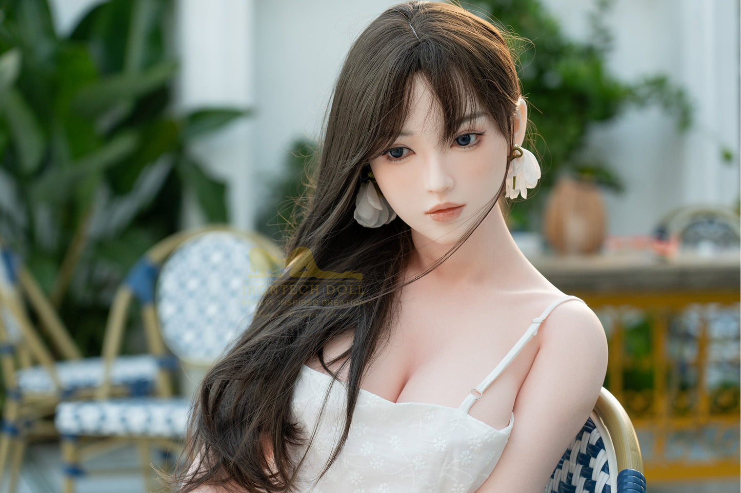 166cm/5ft5 D-cup Japanese Bubble Butt Silicone Sex Doll - G2