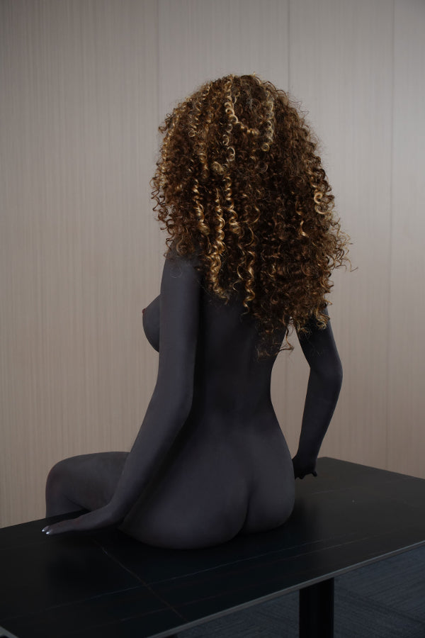 162cm/5ft4 E-Cup High Quality Black Sex Doll with #237 Head