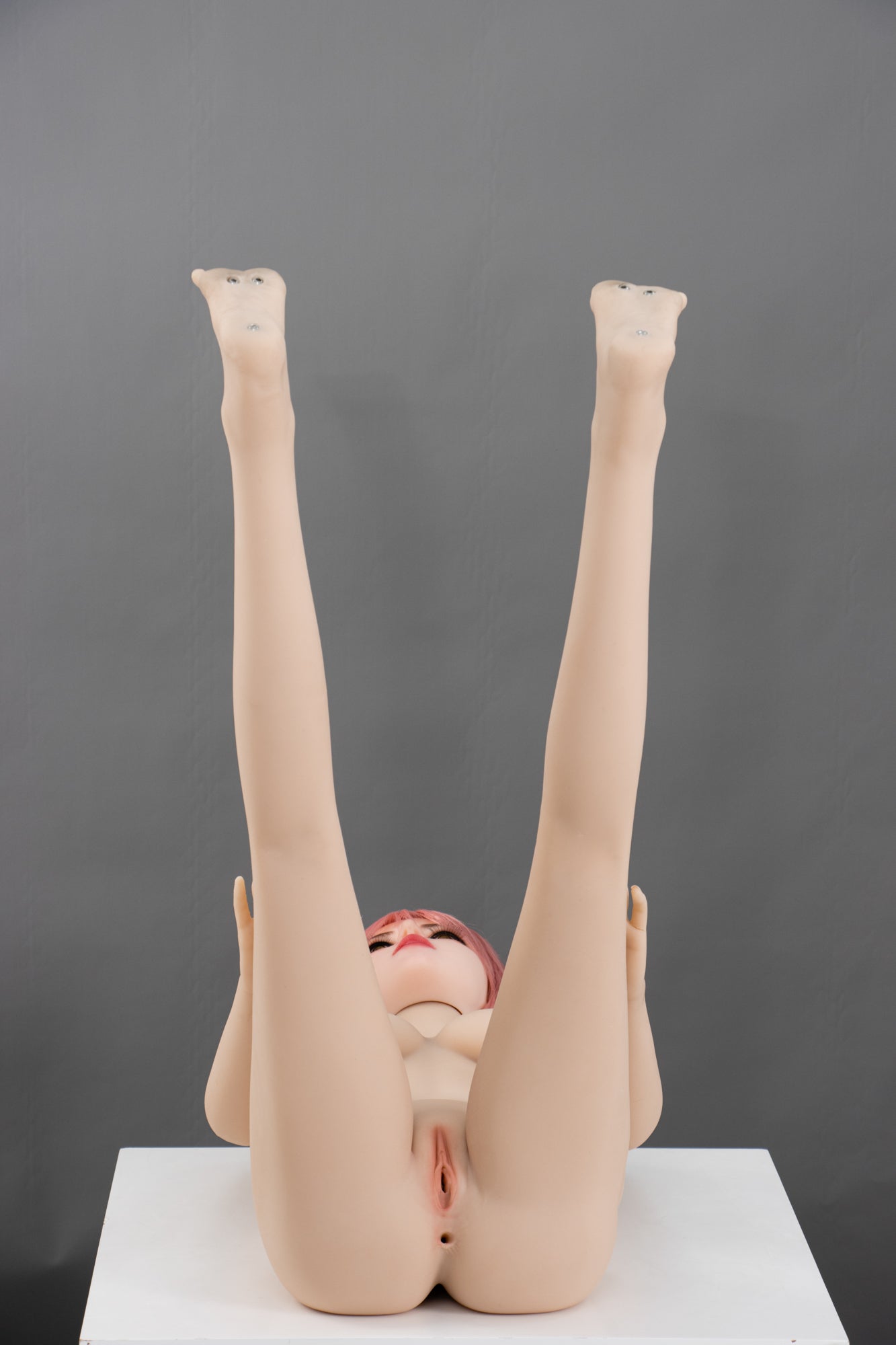 US In Stock - 148cm/4ft9 Big Boobs TPE Redhead Sex Doll - #228