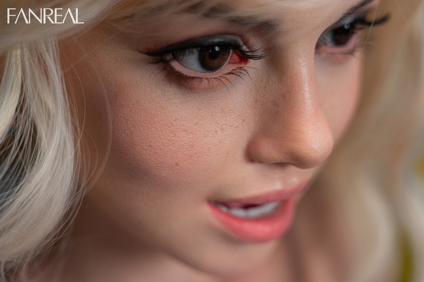 155cm/5ft1 F-cup Blonde Silicone Sex Doll - maria