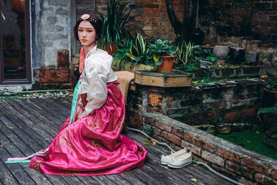 163cm/5ft4 G-cup Silicone Head Sex Doll – Jin