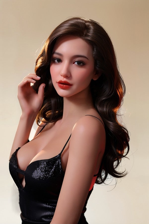 166cm/5ft5 G-cup Latina Silicone head Sex Doll - #411-2