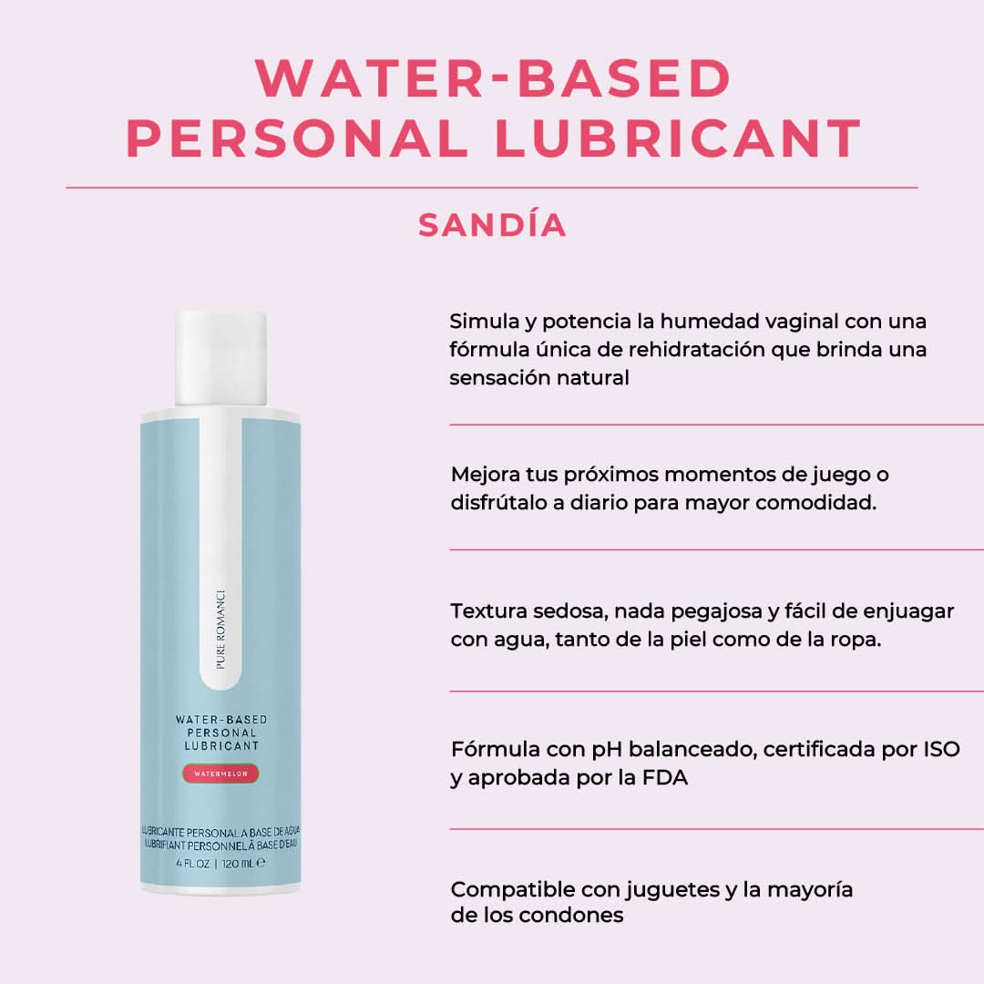 Water-Based Personal Lubricant - Watermelon