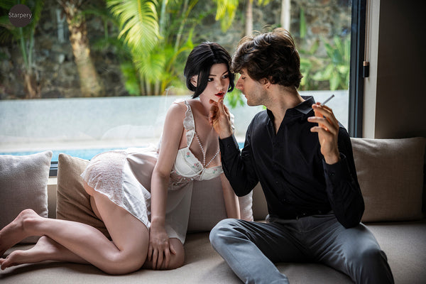 176cm/5ft9 C-cup Silicone Head Sex Doll #164 - Qingwen ROS