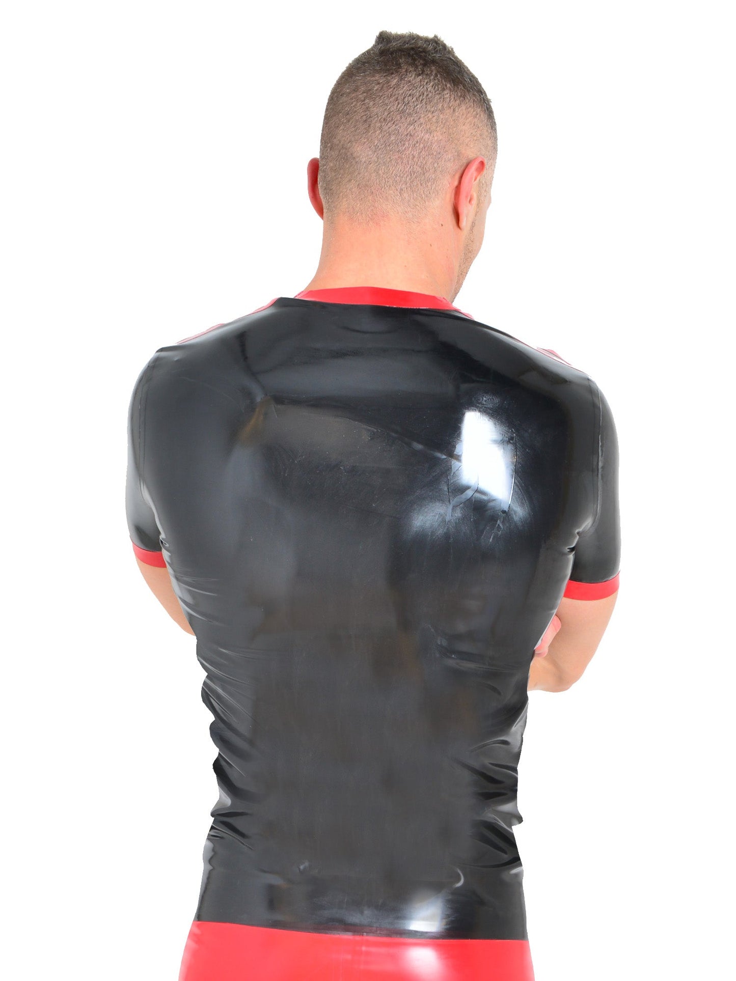 Renegade Round Neck Latex/Rubber T Shirt