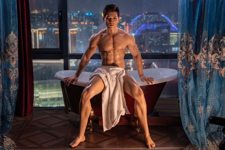 180cm/5ft10 Realistic Male Silicone Sex Doll - Hogan