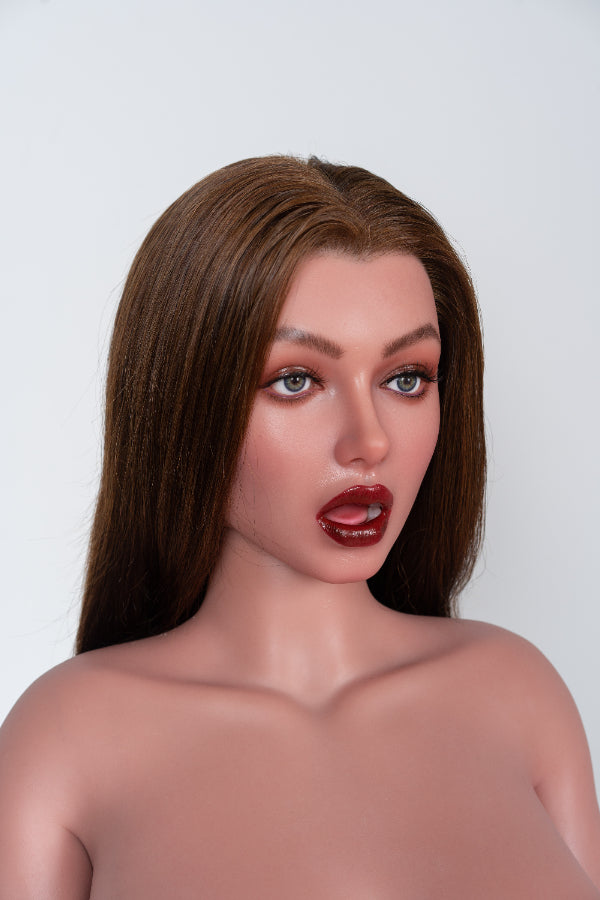 『Best Value Sex Doll $1500-$2500』US In Stock - 160cm (5’3”), J-Cup, Full Silicone, Tan Skin, Implanted Hair Head ZXE207_1 SLE 2.0 Big Booty Sex Doll