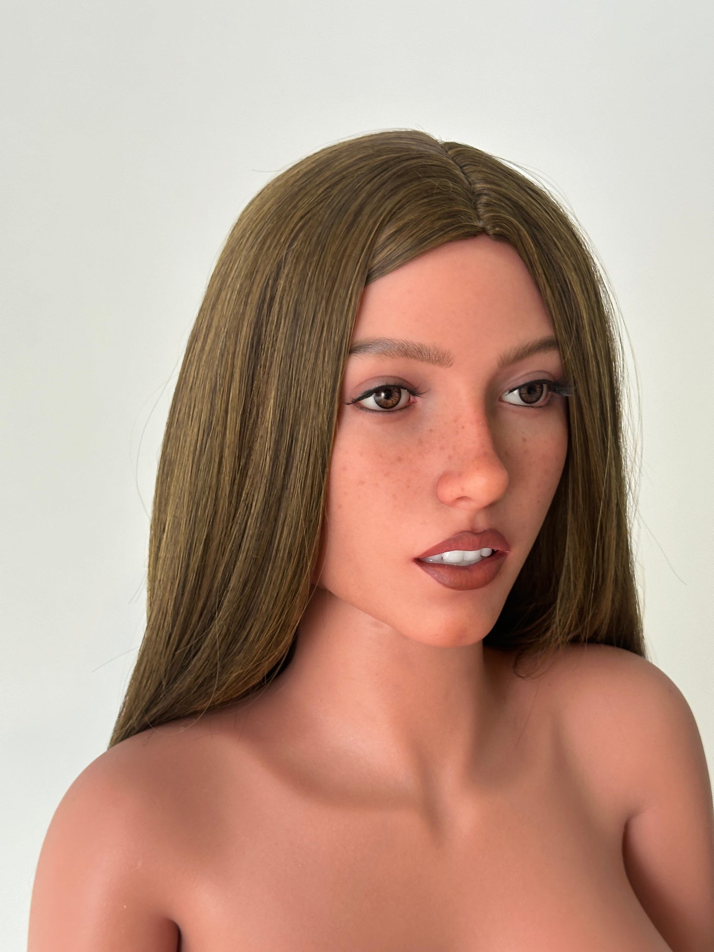 『Best Value Sex Doll $1500-$2500』US In Stock - 153cm (5’0”) B-Cup Full Silicone Tan Skin Head ZXE215_1 SLE 1.0