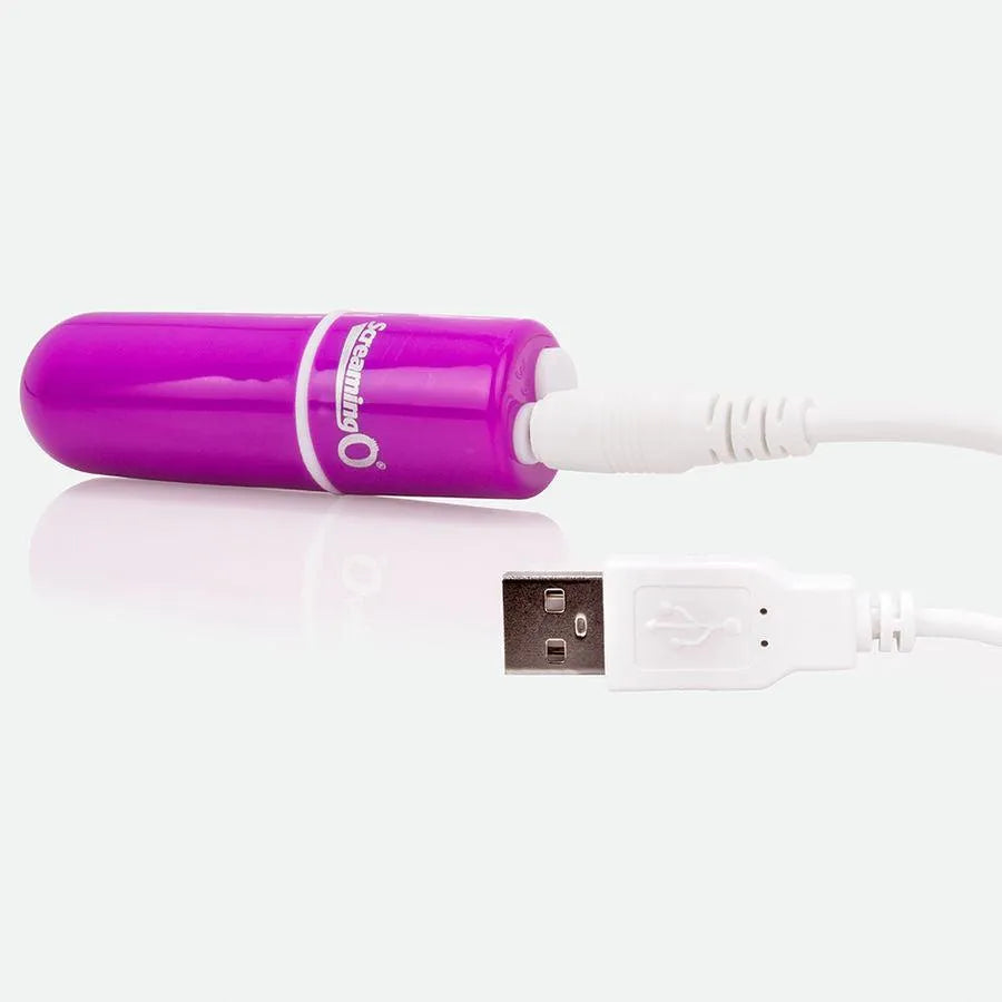 Balle Vibrante Lilas Rechargeable Usb