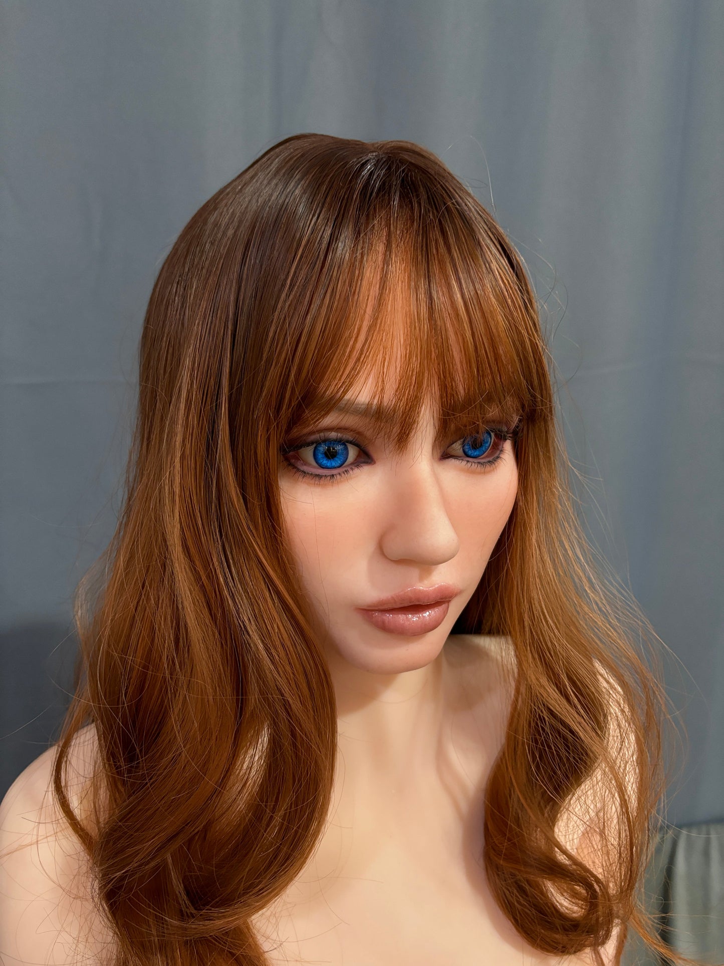 EU In Stock - 163cm/5ft4 C-Cup Silicone Head Sex Doll SG3 - Ada Natural