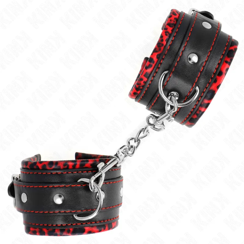 Bracelets BDSM cuir végétalien confort premium luxe