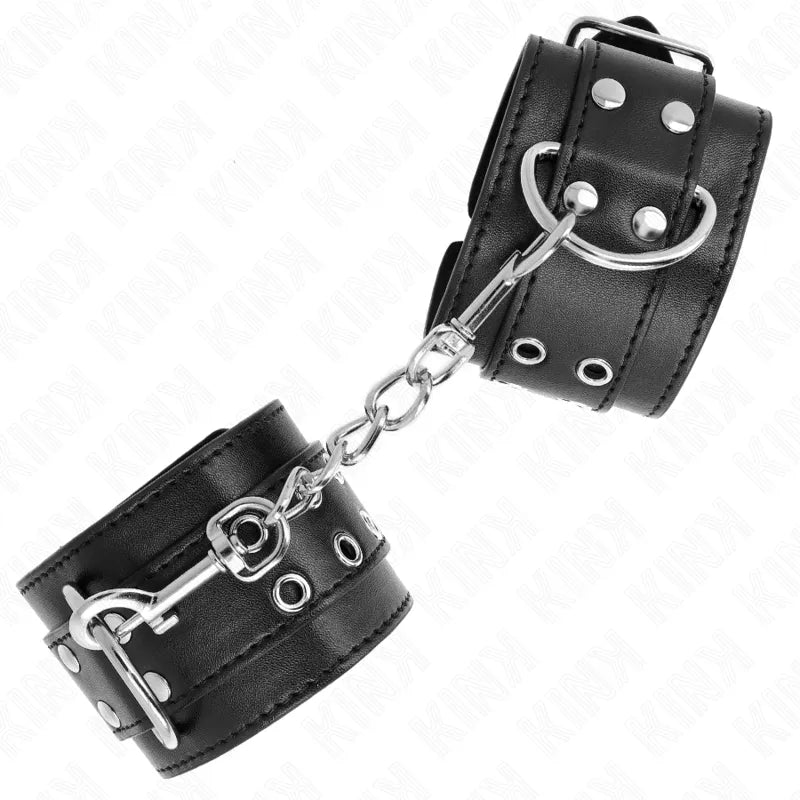 Bracelets Bdsm En Cuir Véritable Élégants