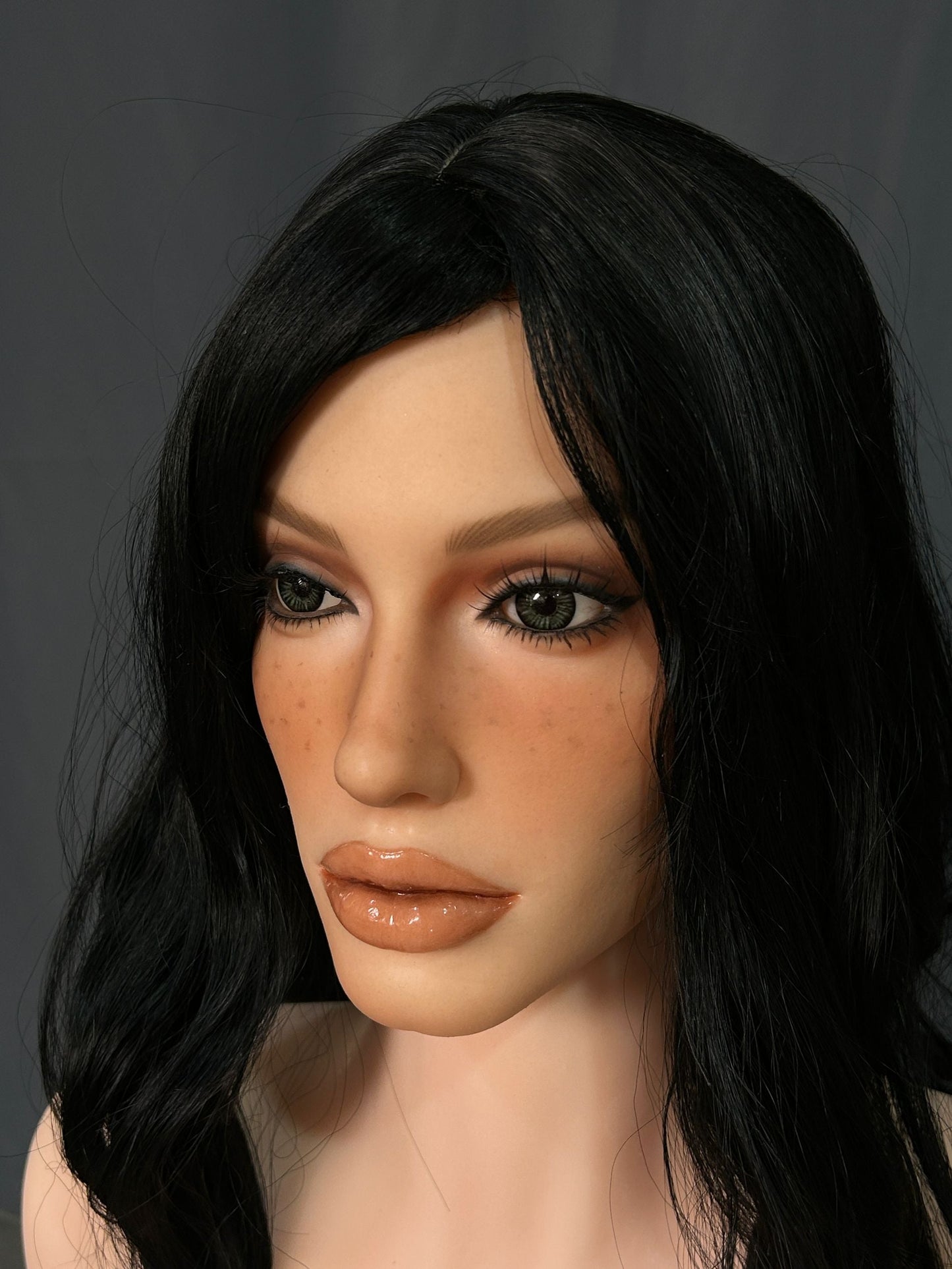 US In Stock - 163cm/5ft4 C-Cup Silicone Head Sex Doll SG1 - Amani Natural