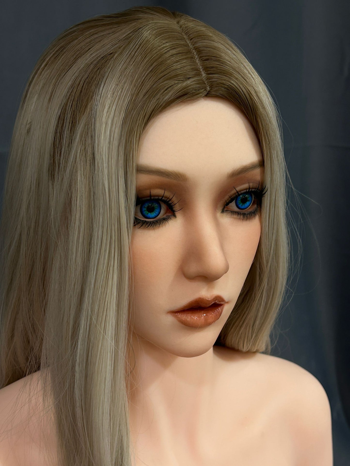 US In Stock - 164cm/5ft5 H-Cup Silicone Head Chinese Sex Doll SG6 - Yuri Natural