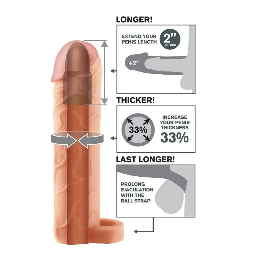 Cockring Fantasy X-Tension Ultra-Réaliste