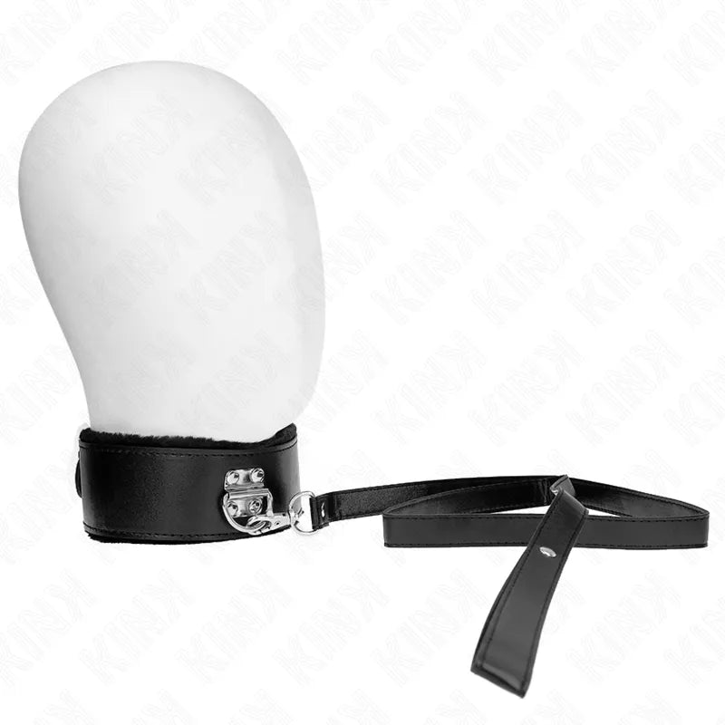 Collier BDSM cuir élégant ajustable et confortable