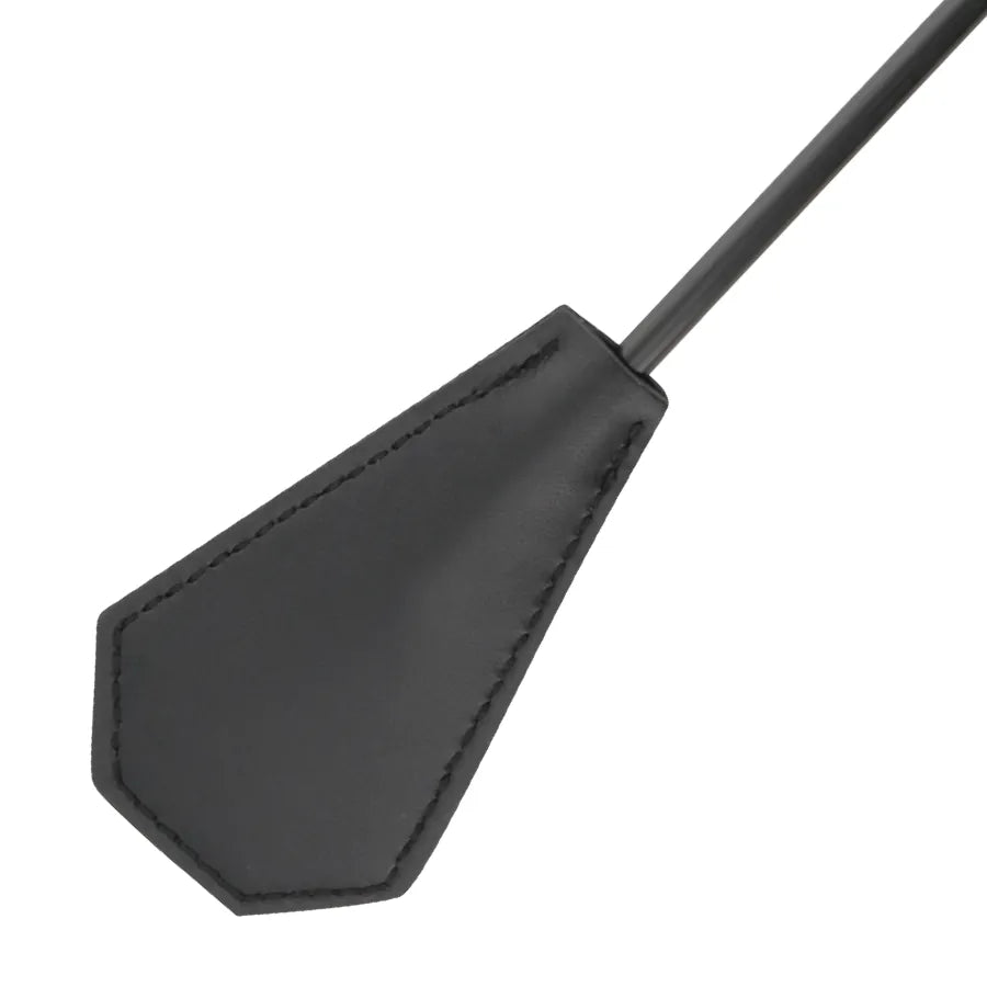 Cravache Bdsm Double Face Avec Plume Noire