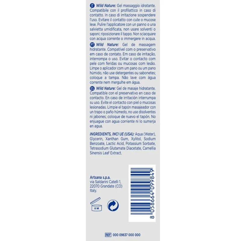 Gel De Massage Hydratant Naturel 3 En 1