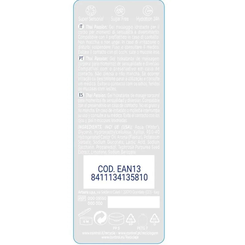 Gel De Massage Hydratant Sensuel Sans Paraben